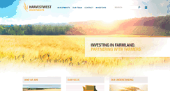 Desktop Screenshot of harvestwest.com